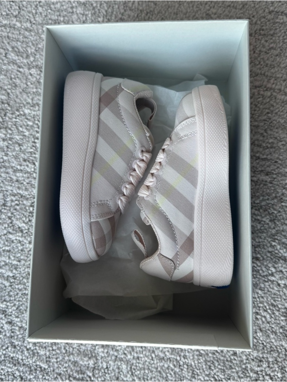Burberry Girl's Cambridge Check Sneakers, Toddlers/Kids - Picture 8 of 8